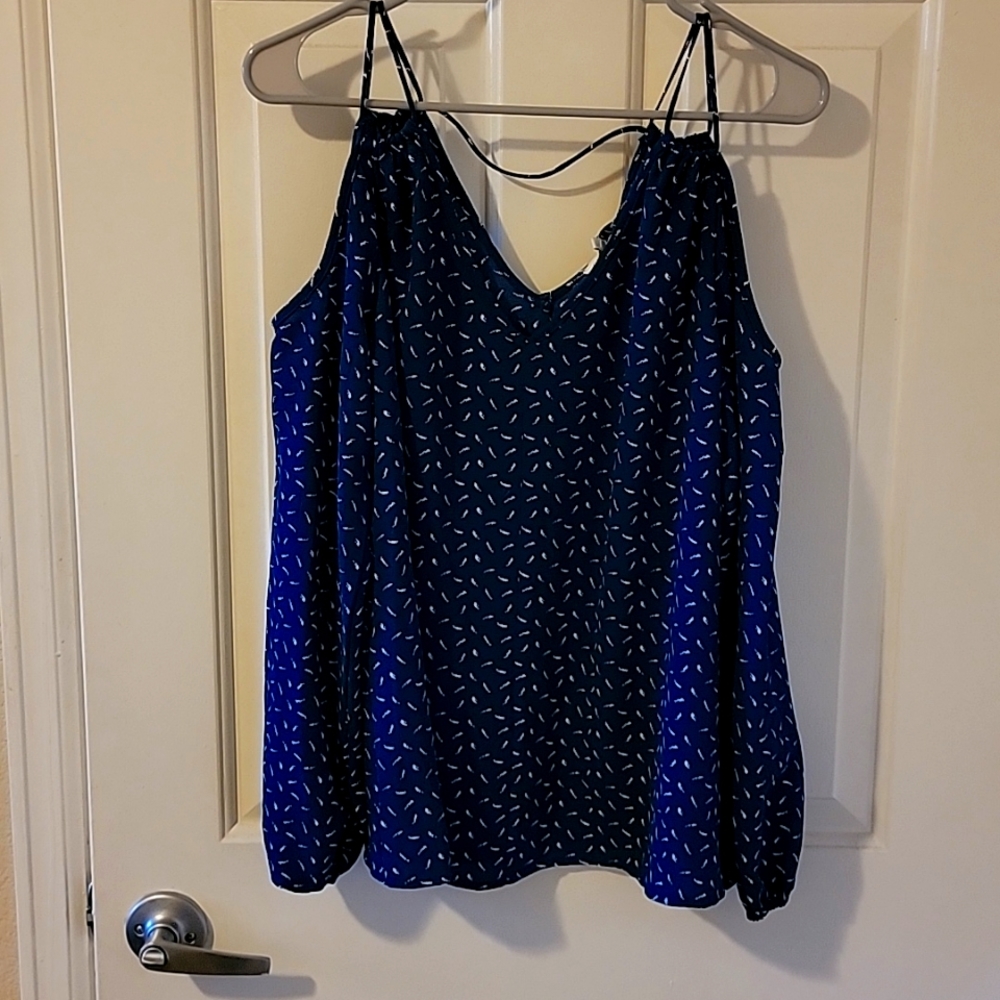 Crescent Long Sleeve Shoulder Exposed Top